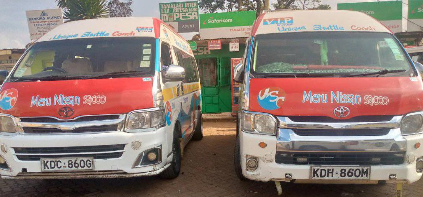 Meru to Mombasa shuttle service