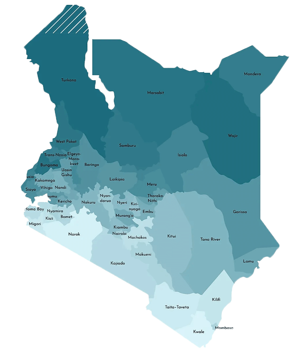 Kenyan-Map
